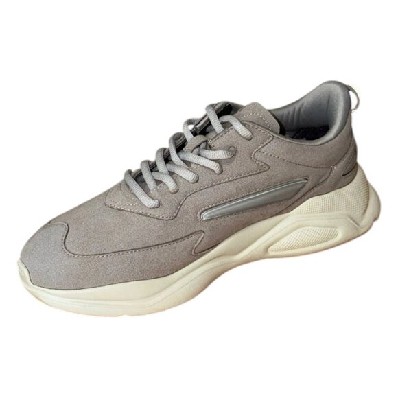 HUGO By Hugo Boss Leon Runn Mfbb Men's Chunky Ortholite Sneakers Gray US 9 - Picture 1 of 4